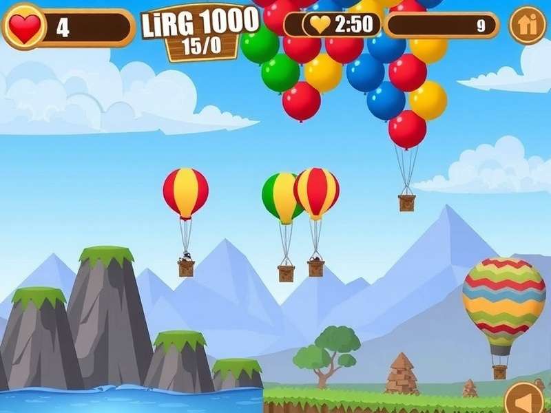 Balloon Bash Bonanza Gameplay Screenshot